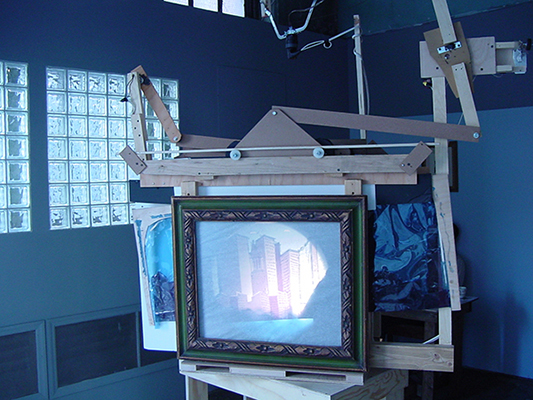Ian Burns sculpture.East River. 2004