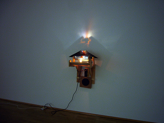 Ian Burns sculpture. Lava Lamp. 2007