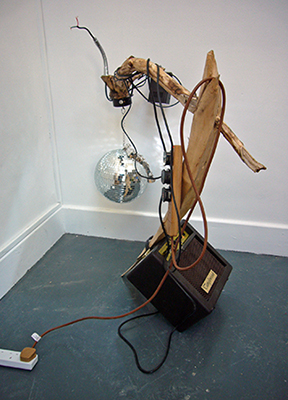 Ian Burns sculpture. He's Bad. 2009