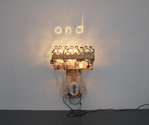 Ian Burns sculpture. increments. 2011